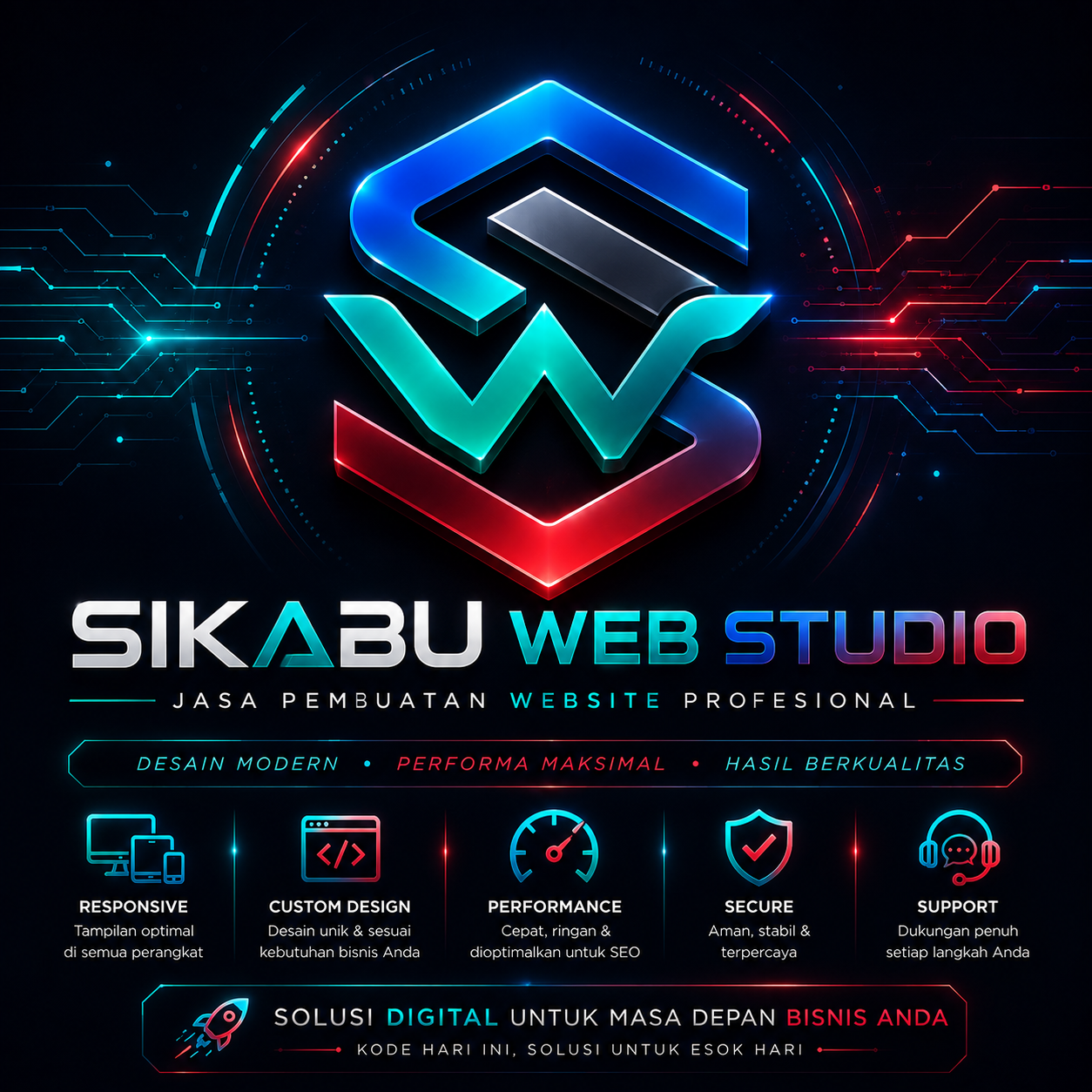 Sikabu Web Studio - Jasa Pembuatan Website Profesional